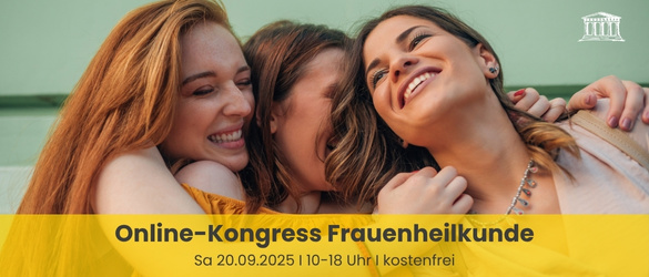 Einladung zum Online-Kongress Frauenheilkunde am 20.09.25